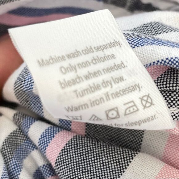 Gymboree Boys Striped Short Sleeve Button Down Shirt Size 4 XS - Picture 7 of 7